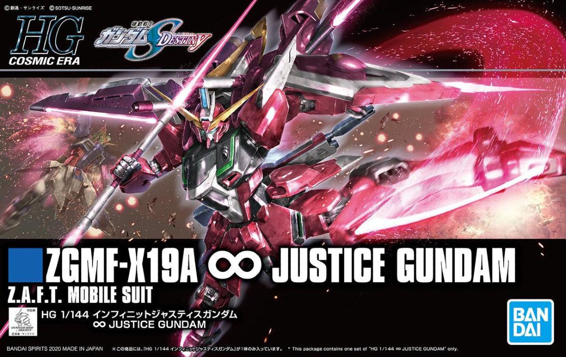 HG Cosmic Era Infinite Justice Gundam