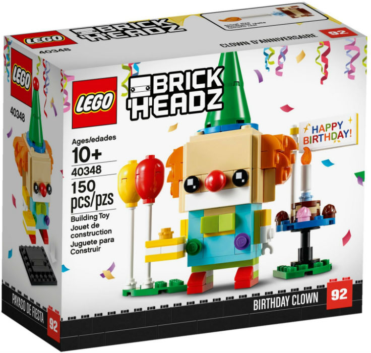 40348 LEGO BrickHeadz Birthday Clown
