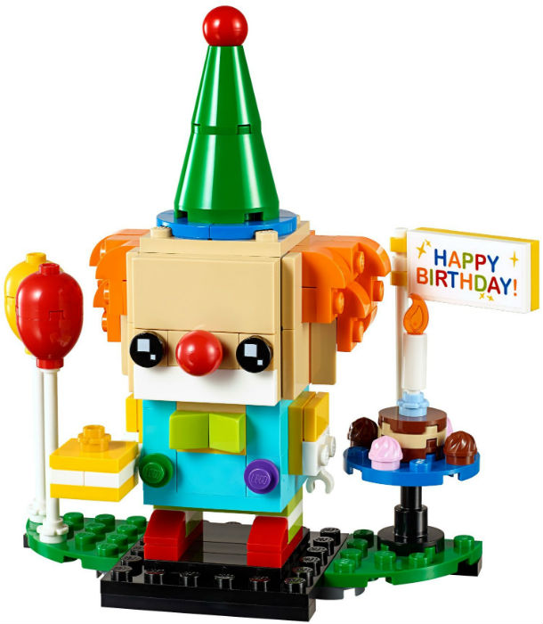40348 LEGO BrickHeadz Birthday Clown