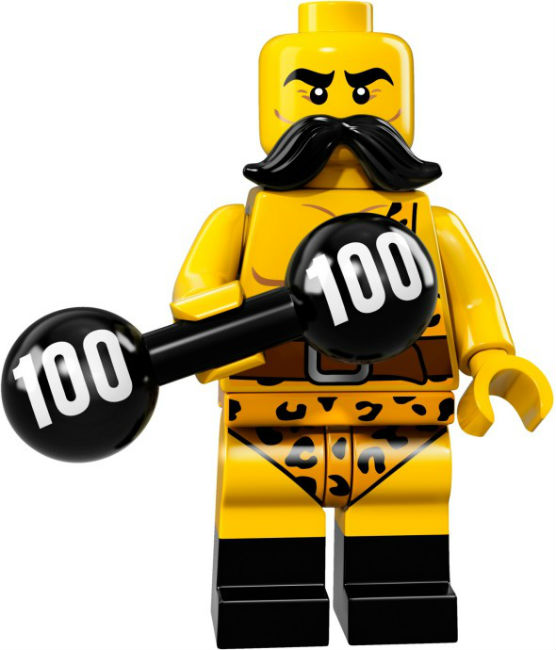 71018 LEGO Minifigures Series 17 Circus Strong Man