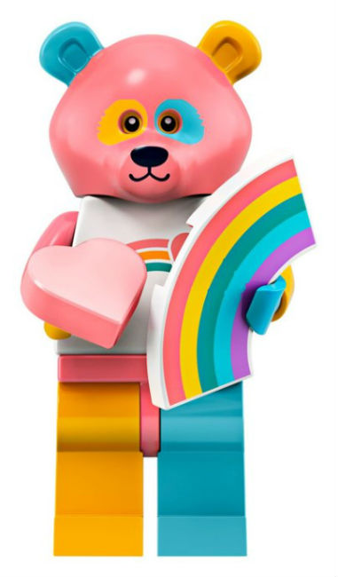 71025 LEGO Minifigures Series 19 Bear Costume Guy