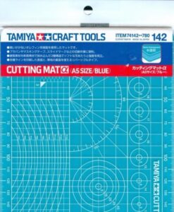 Tamiya 74142 Cutting Mat A5 Blue