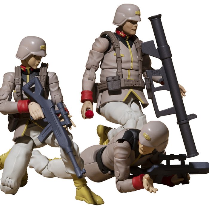 G.M.G. Gundam Military Generation EFF Infantry 3-Pack