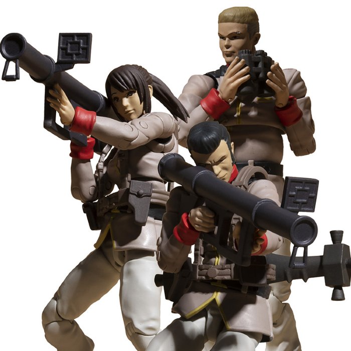 G.M.G. Gundam Military Generation EFF Infantry 3-Pack