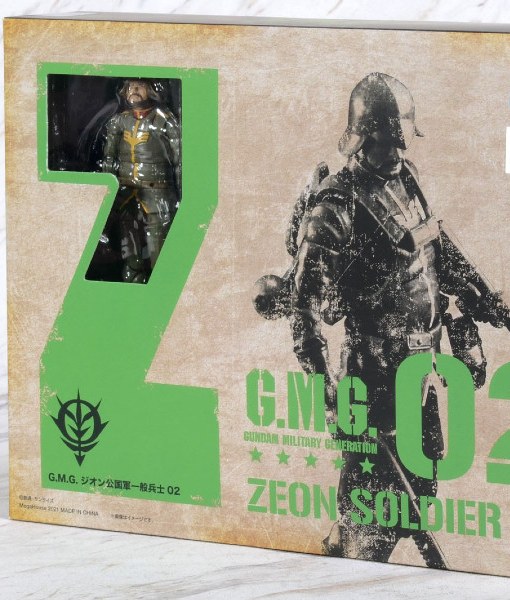 G.M.G. Gundam Military Generation Zeon Army 02 Action Figure