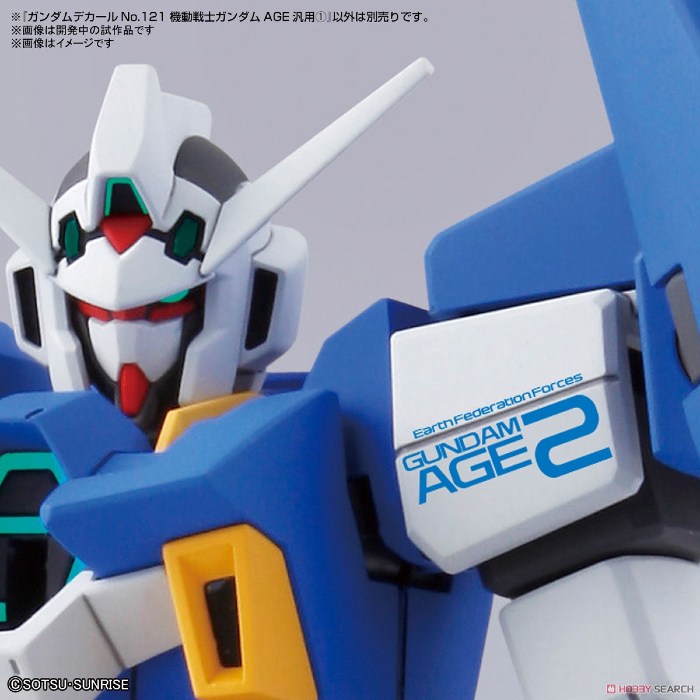 HG Decal Set Gundam AGE Multiuse 1