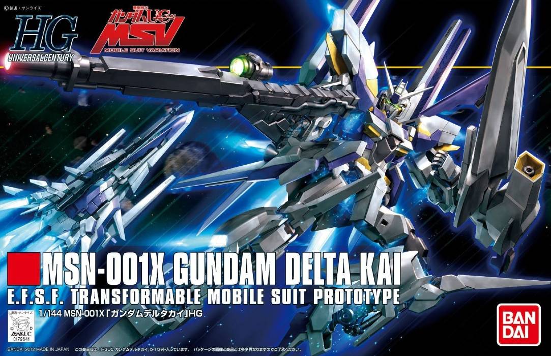 HG MSN-001X Gundam Delta Kai
