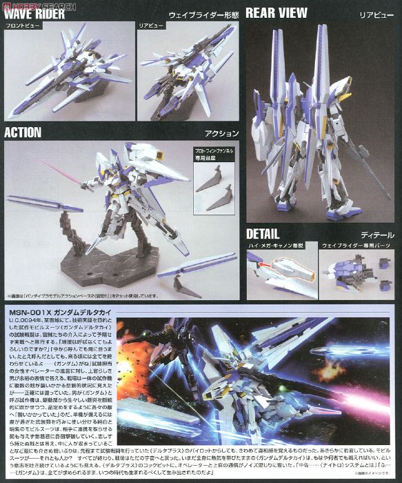 HG MSN-001X Gundam Delta Kai