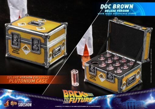 Back to the Future Doc Brown Deluxe Sixth Scale Figure MMS