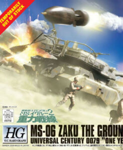 High Grade U.C. Hard Graph MS-06 Zaku The Ground War Set