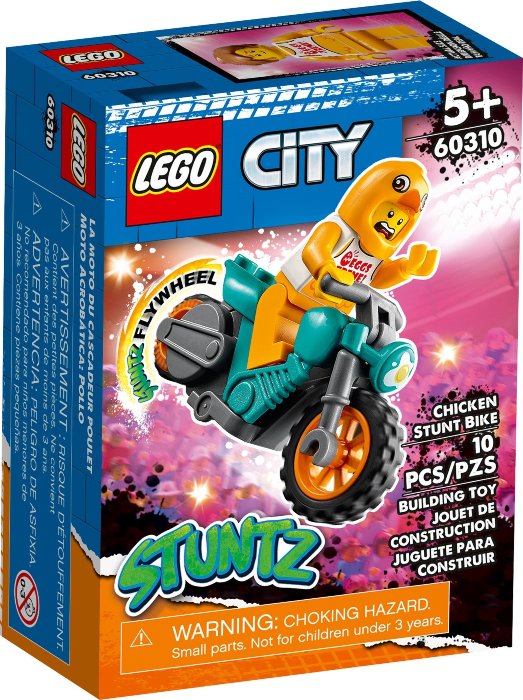 60310 LEGO City Chicken Stunt Bike