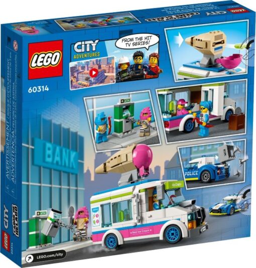 60314 LEGO City Ice Cream Truck Police Chase