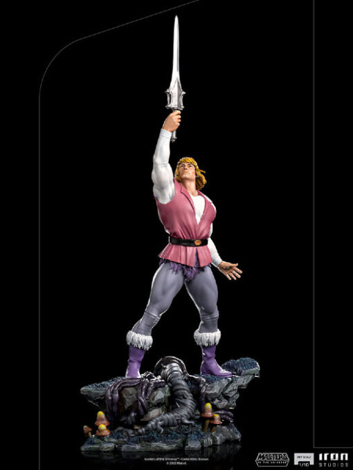 MOTU Prince Adam Art Scale Statue