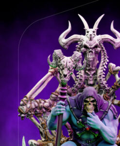 MOTU Skeletor on Throne Deluxe Art Scale Statue