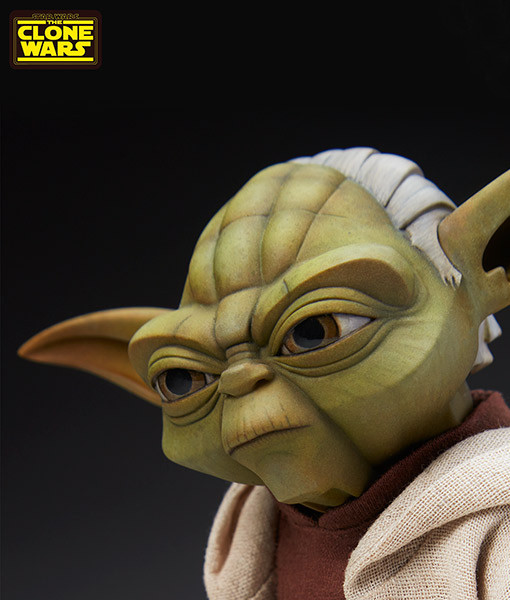 Star Wars: The Clone Wars - Yoda Sixth Scale Figure by Sideshow