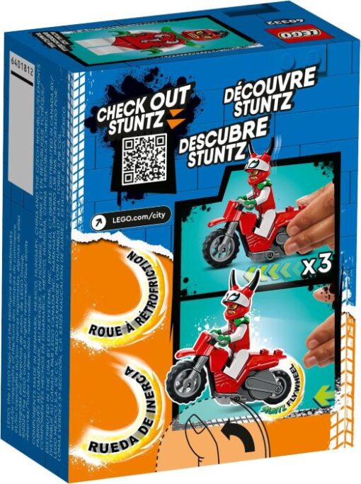 60332 LEGO City Reckless Scorpion Stunt Bike