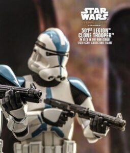 Star Wars 501st Legion Clone Trooper Sixth Scale Figure TMS