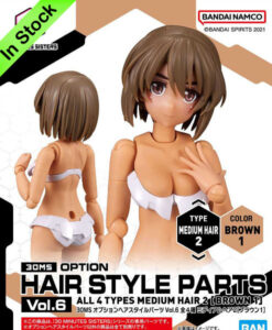 30MS Option Hair Style Parts Medium Hair 2 Brown 1