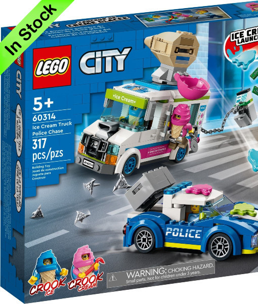 60314 LEGO City Ice Cream Truck Police Chase