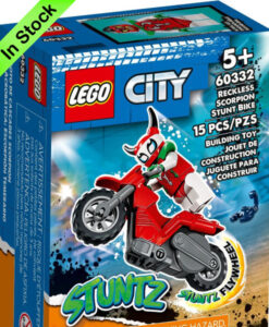 60332 LEGO City Reckless Scorpion Stunt Bike