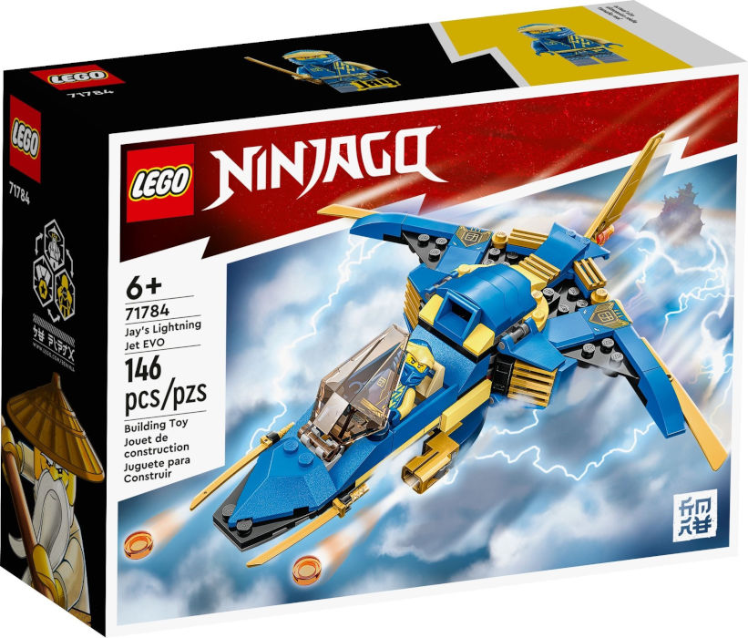 71784 LEGO NINJAGO Jay Lightning Jet EVO