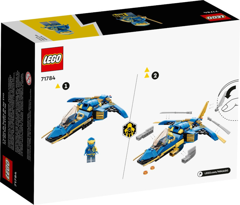 71784 LEGO NINJAGO Jay Lightning Jet EVO