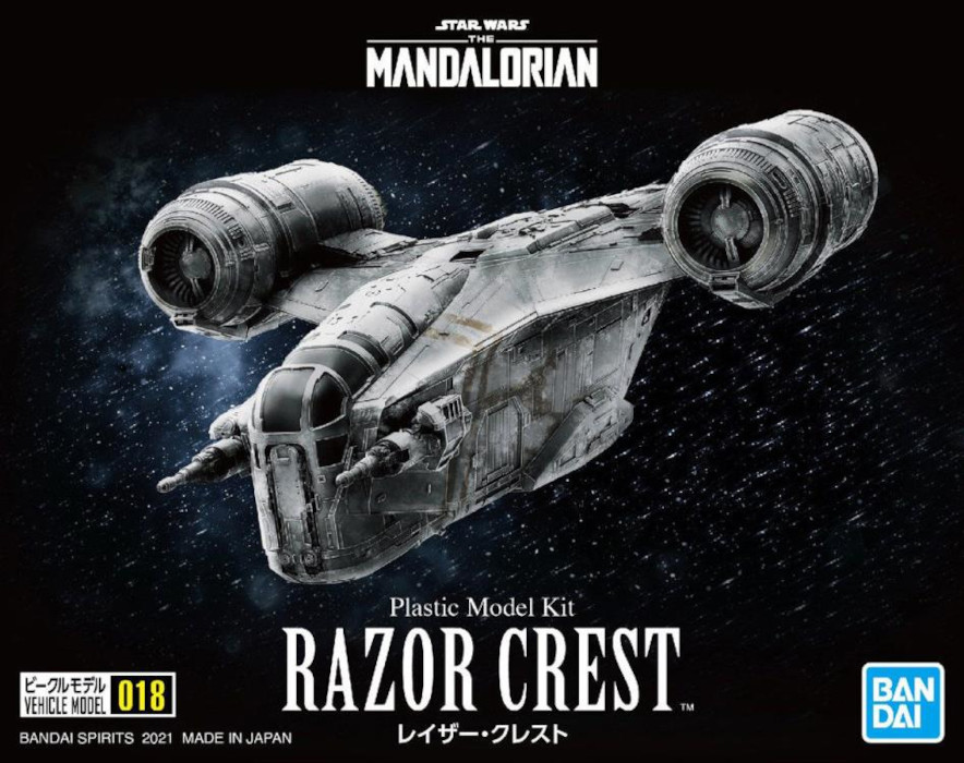 Star Wars The Mandalorian Razor Crest Plastic Model Kit