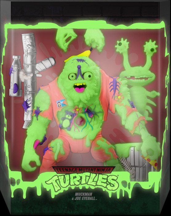TMNT Ultimates Muckman Joe Eyeball Glow Action Figure
