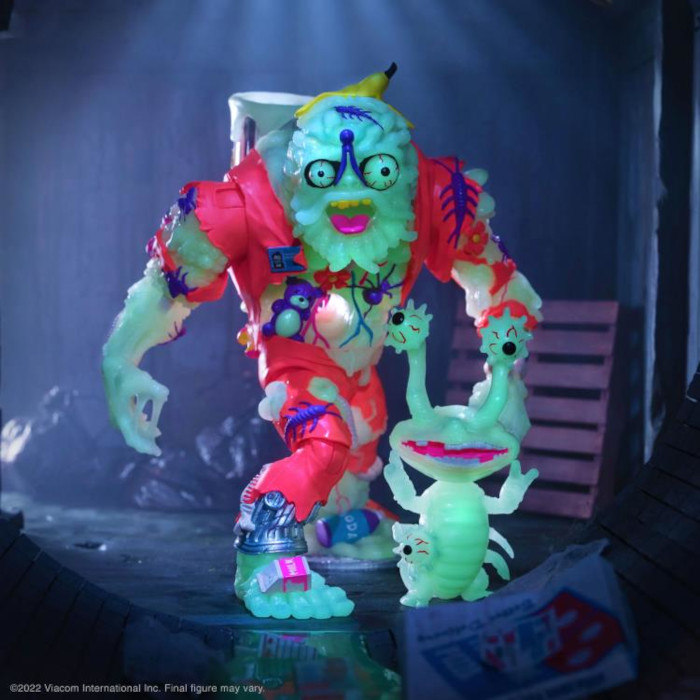 TMNT Ultimates Muckman Joe Eyeball Glow Action Figure