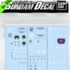 HG Decal Set MS Gundam 00 Movie Multiuse 2