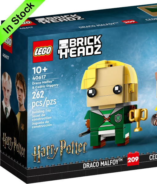 40617 LEGO BrickHeadz Draco Malfoy Cedric Diggory