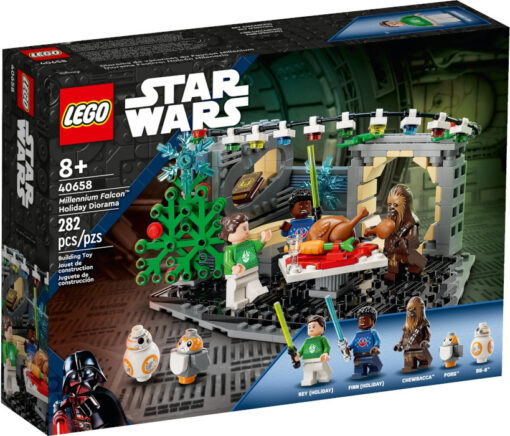 40658 LEGO Exclusive Millennium Falcon Holiday Diorama