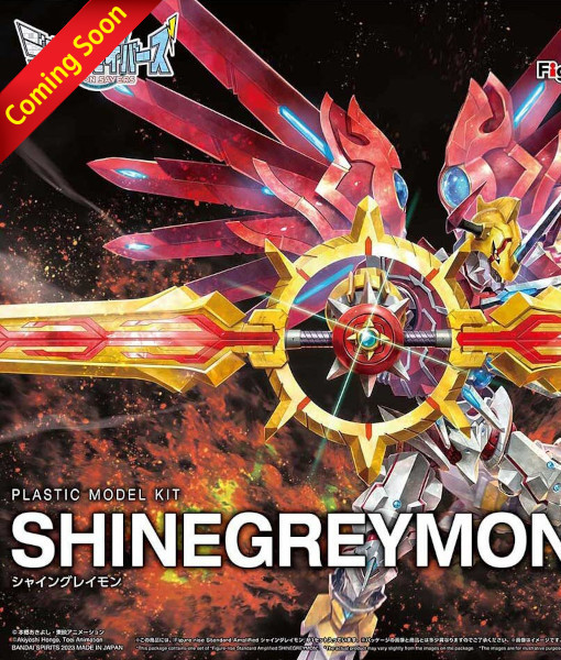 Digimon Savers ShineGreymon Figure-rise Standard Amplified