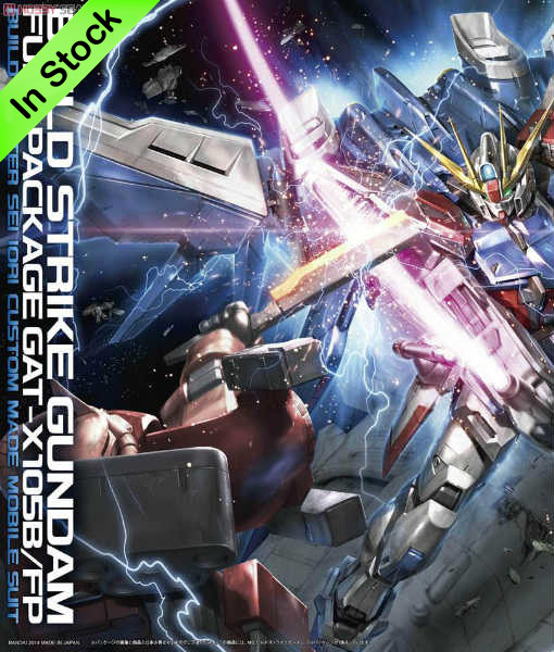 Master Grade Build Strike Gundam Full Package