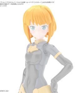 30MS Option Hair Style Parts 5 Short Hair 1 Yellow 1