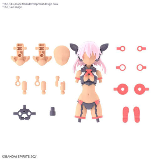 30MS Option Parts Set 8 Scout Costume Color C