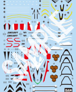 HG Macross YF-29 Alto Saotome Water Decal