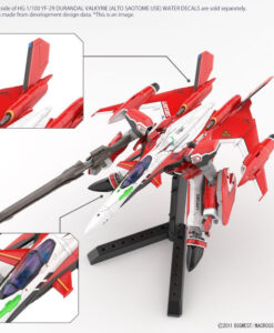HG Macross YF-29 Alto Saotome Water Decal