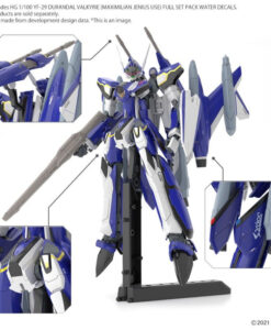 HG Macross YF-29 Durandal Valkyrie Jenius Water Decal