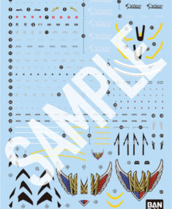 HG Macross YF-29 Durandal Valkyrie Jenius Water Decal