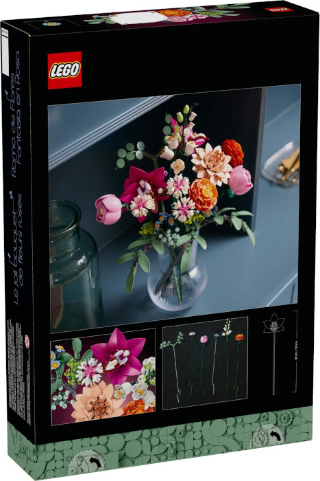 10342 LEGO Botanical Collection Pretty Pink Flower Bouquet