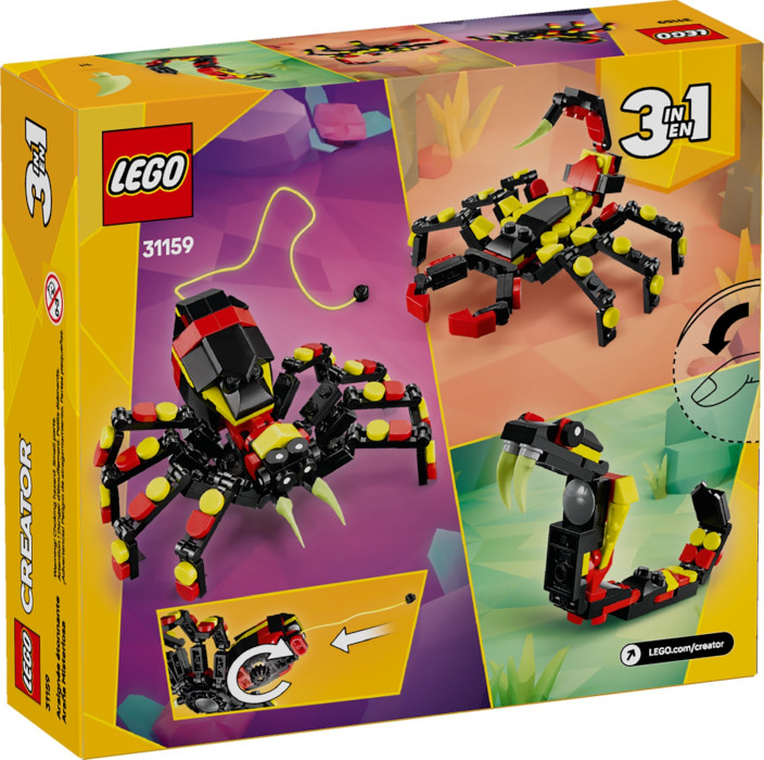 31159 LEGO Creator 3-in-1 Surprising Spider