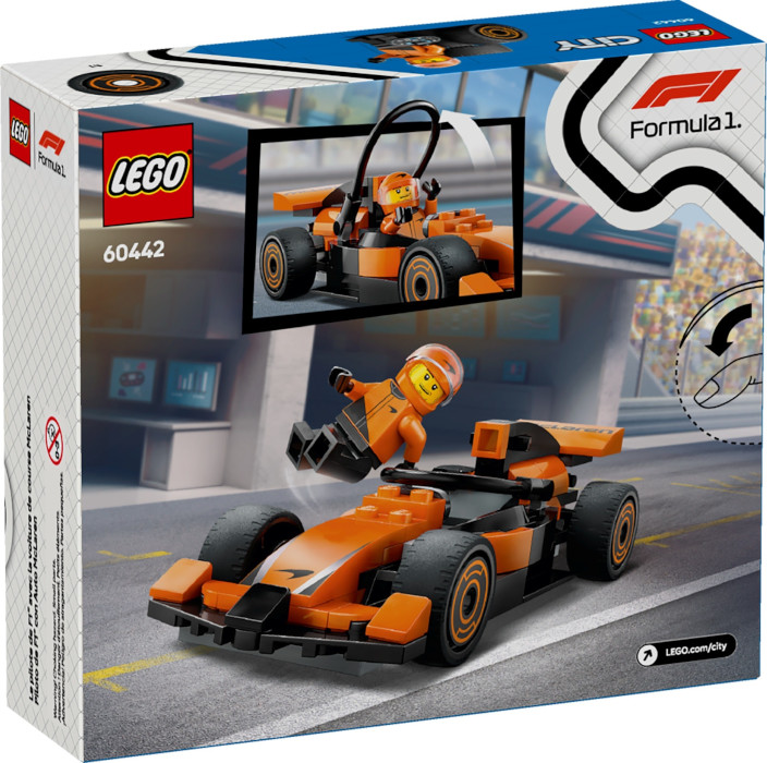 60442 F1 Driver McLaren Race Car