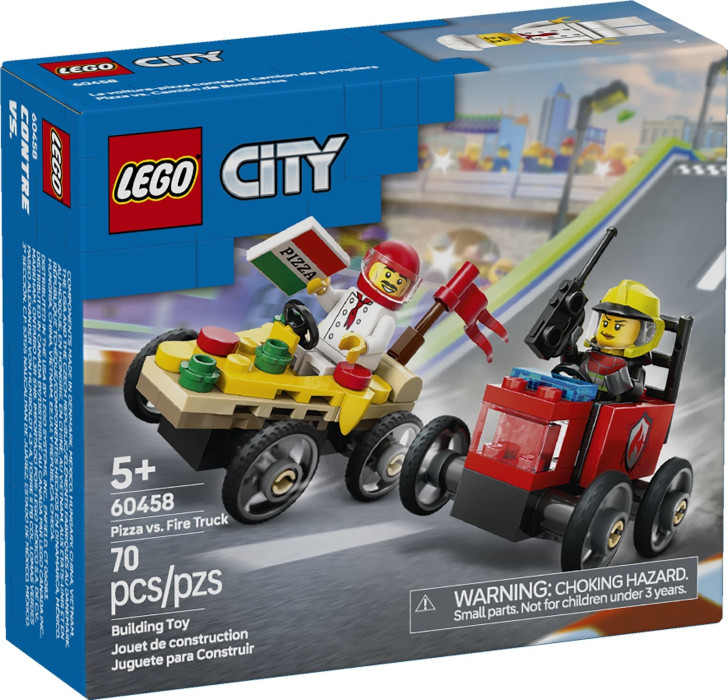 60458 LEGO City Pizza Fire Truck