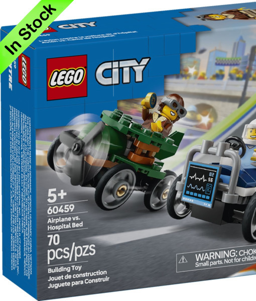 60459 LEGO City Airplane Hospital Bed