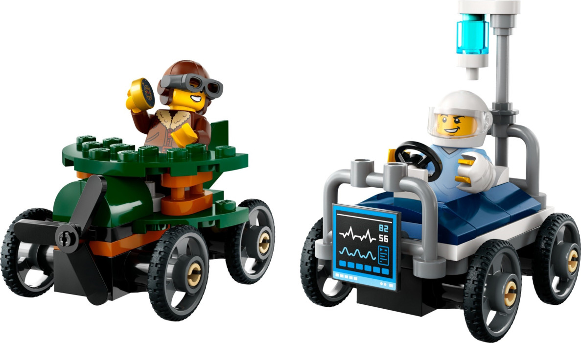 60459 LEGO City Airplane Hospital Bed