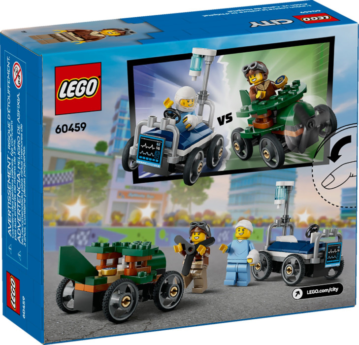 60459 LEGO City Airplane Hospital Bed