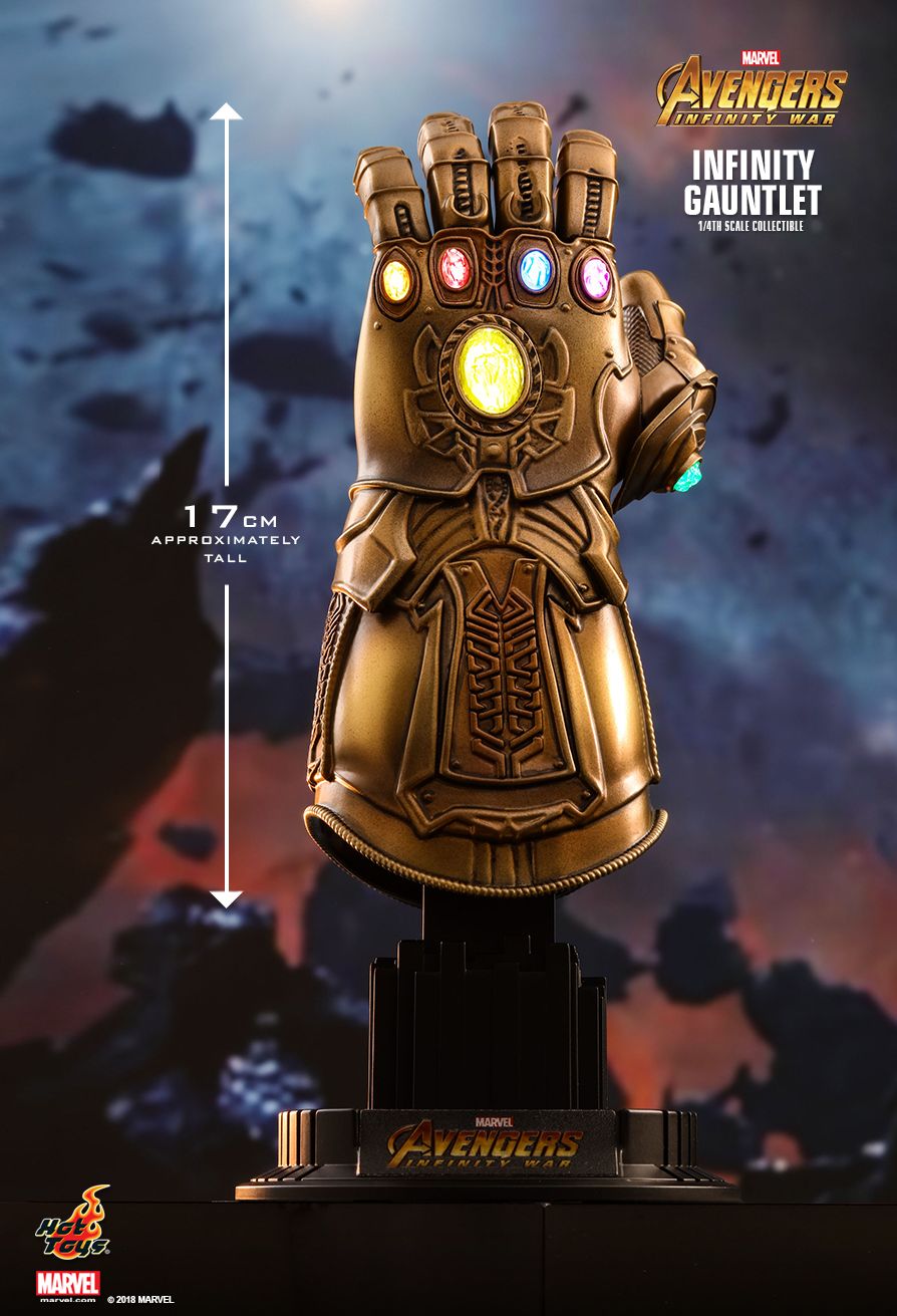 Avengers Infinity War Infinity Gauntlet Quarter Scale Figure ACS