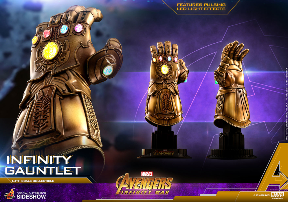 Avengers Infinity War Infinity Gauntlet Quarter Scale Figure ACS