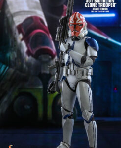 Clone Wars 501 Battalion Clone Trooper Sixth Scale Figure TMS